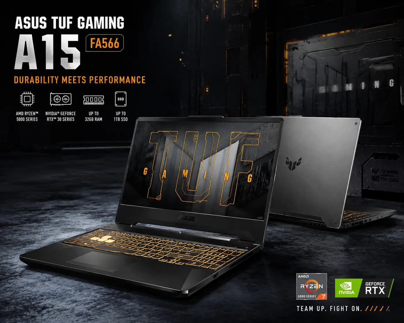 Asus TUF Gaming A15 2026 arrives with Ryzen 7 170 and RTX 3050