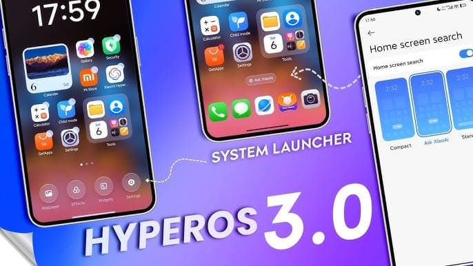 Stable HyperOS 3 rollout begins this December for 25 Xiaomi phones