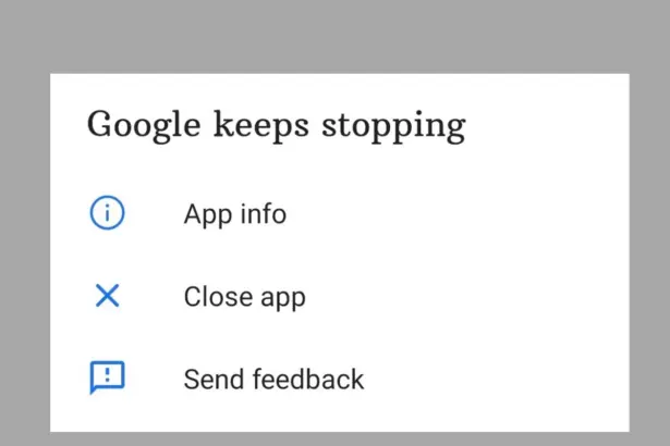 android app crashing