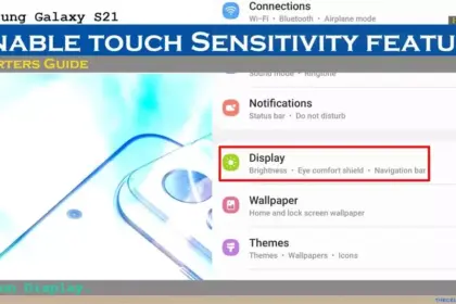 increase touch sensitivity on a Android