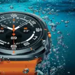 galaxy watch ultra under water