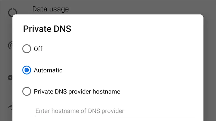 android private dns for ad block