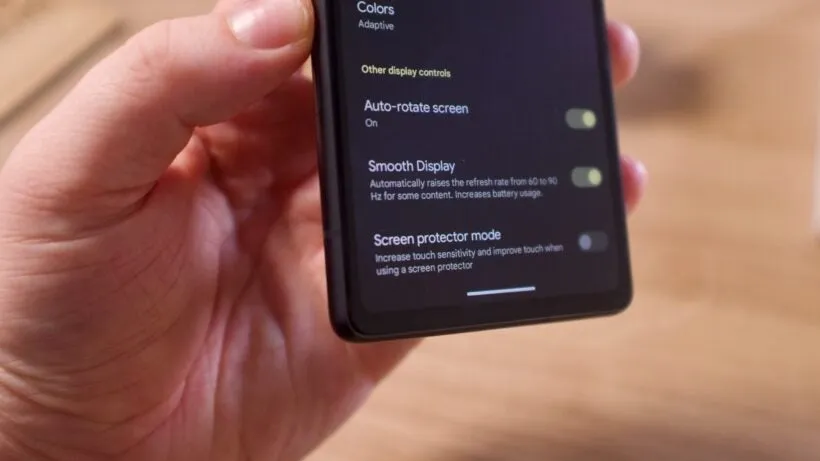 pixel smooth display