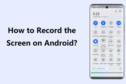 record screen on Android