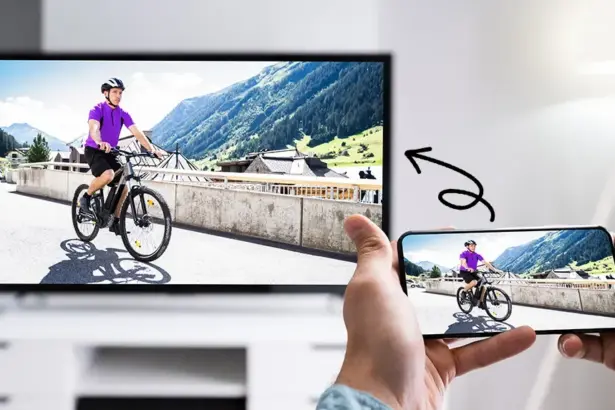 cast to TV screen mirroring