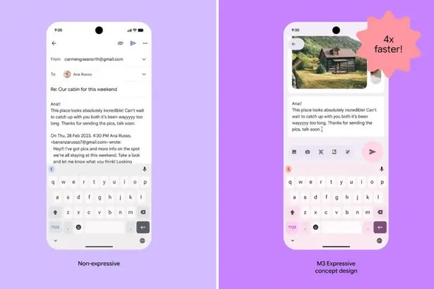 google material 3 expressive gmail
