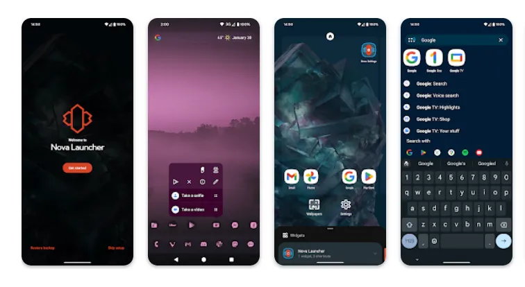 android launcher - nova launcher