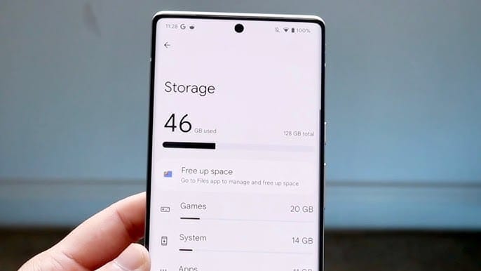 speed up android device - clean storage