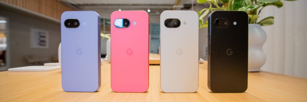 Google Pixel 9a all colors image