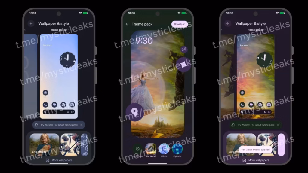 Google Feature Drop leak