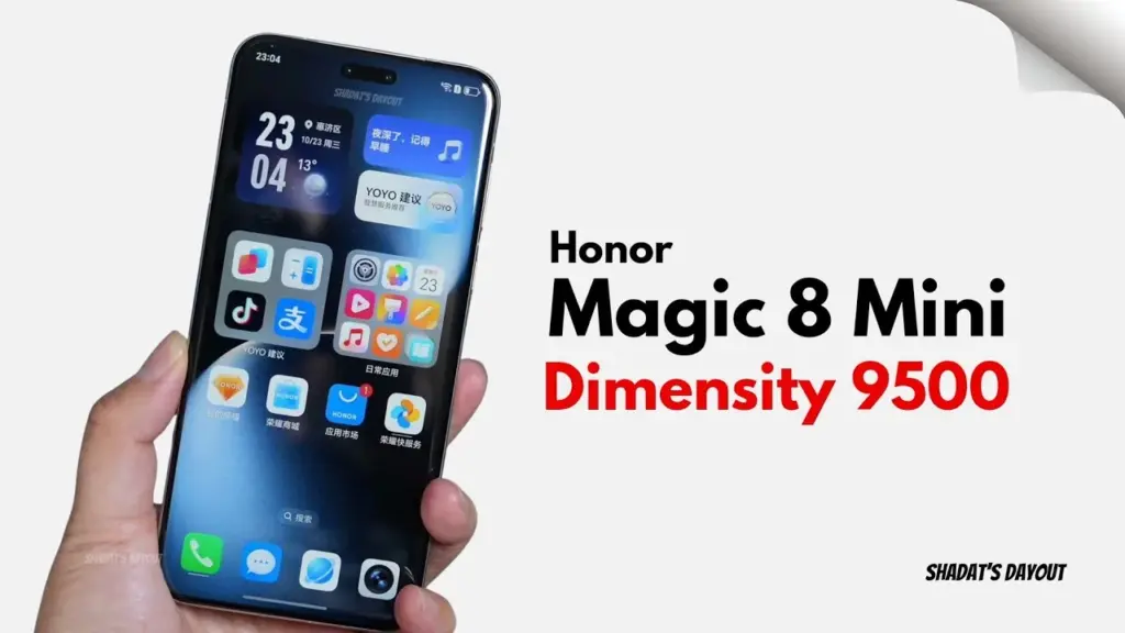 Honor Magic 8 Mini specs leak
