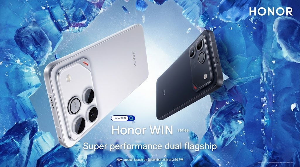 HONOR WIN series set to launch this December