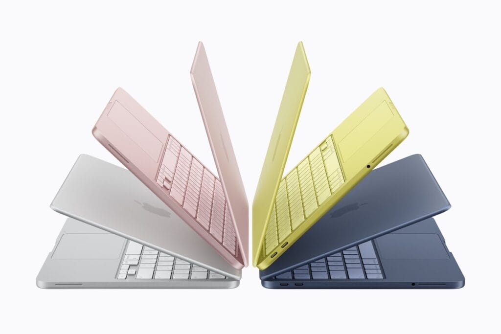 Apple MacBook Neo colors